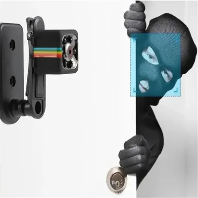 Mini-Kamera HD 1080P, tragbare kleine Nanny-Kamera, Video-Voice-Recorder, verdeckte Überwachungskamera für den Innenbereich für Zuhause und Büro