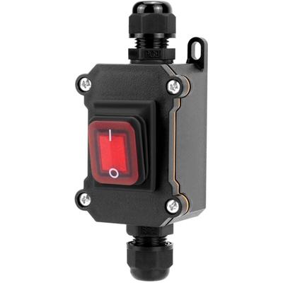 LaBlanc – IP65 wasserdichter Inline-Schnurschalter mit roter Kontrollleuchte, 220 V 30 A, Image