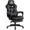 Vonesse Gaming Chair for Adults Gaming Chairs with Footrest Reclining Computer Gaming Chair for