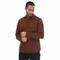 Belstaff Mens Garment Dye Cotton Scale Shirt in Brown - Size Small | Belstaff Sale | Discount Designer Brands