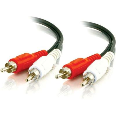 C2G 3 Ft Value Series Rca Stereo Audio Cable - Rca - Rca - 3 Ft