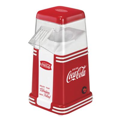 Nostalgia Electrics Nostalgia Coca-Cola Hot Air Popcorn Maker, Red