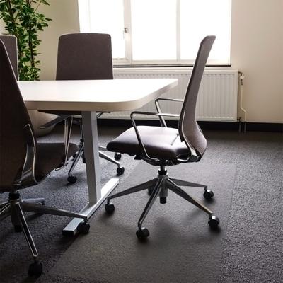 Floortex Advantagemat Vinyl Rectangular Chair Mat For Carpets Up To 1/4