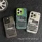 Keyboard Phone Case for iPhone 16 15 14 13 Pro 12 11 Pro Xs X XR Max 8 7 SE Laser Hard PC+TPU Cases Back Cover