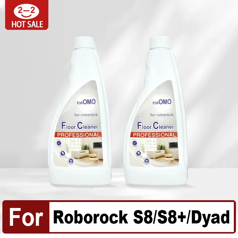 Für Roborock Xiaomi und OMO Joint Bodenreinigungsflüssigkeitslösung S8 Pro Ultra/S8/S8+/Q5/Q7 Serie/S7 Max Ultra/S7MaxV Plus 480 ml Image