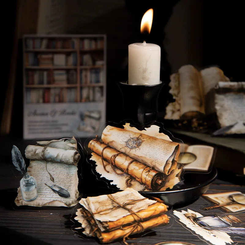 20 stücke Vintage Kreativität Aufkleber Pack Planer dekorative Stick Etiketten Tagebuch Album Scrap booking Material Bastel bedarf Image