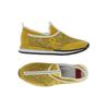 Rieker Damen Sneakers, Gr. 38, gelb, Kunstleder