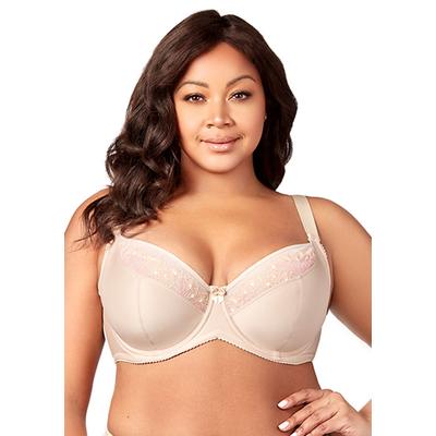 Plus Size Women's Star Curves Underwire Bra by Elila in Beige (Size 42 DD)