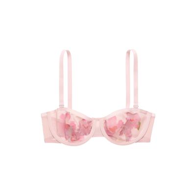 Plus Size Women's The Balconette - Mesh by CUUP in Bloom (Size 36 E)