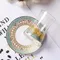 Heat-resistant Glass Coffee Cup Set Beautiful Exotic Teacup and Saucer Set Turkish Style Household Exquisite Pattern Coffee Cup