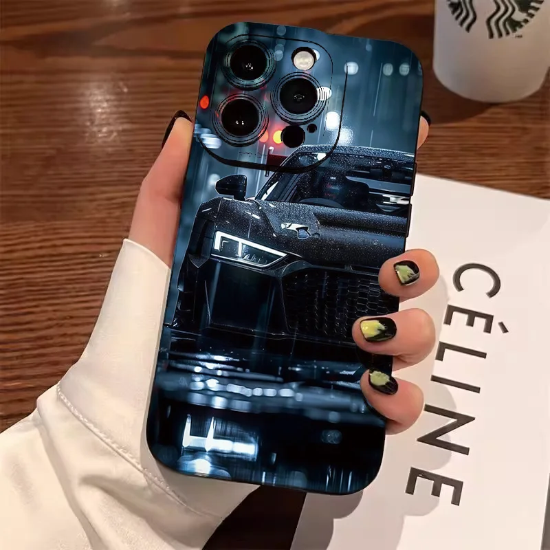 Custodia per telefono con stampa auto alla moda per Xiaomi Redmi 13 12 13 12C 14C Redmi Nota 14 13 12 Pro Plus 12S 11S 11 10S Custodia morbida per paraurti