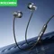 Rocoren im Ohr kabel gebundener Kopfhörer 3,5-mm-Klinken-Headset mit Mikrofon für Samsung Smartphone Computer PC Tablets Headset Kopfhörer