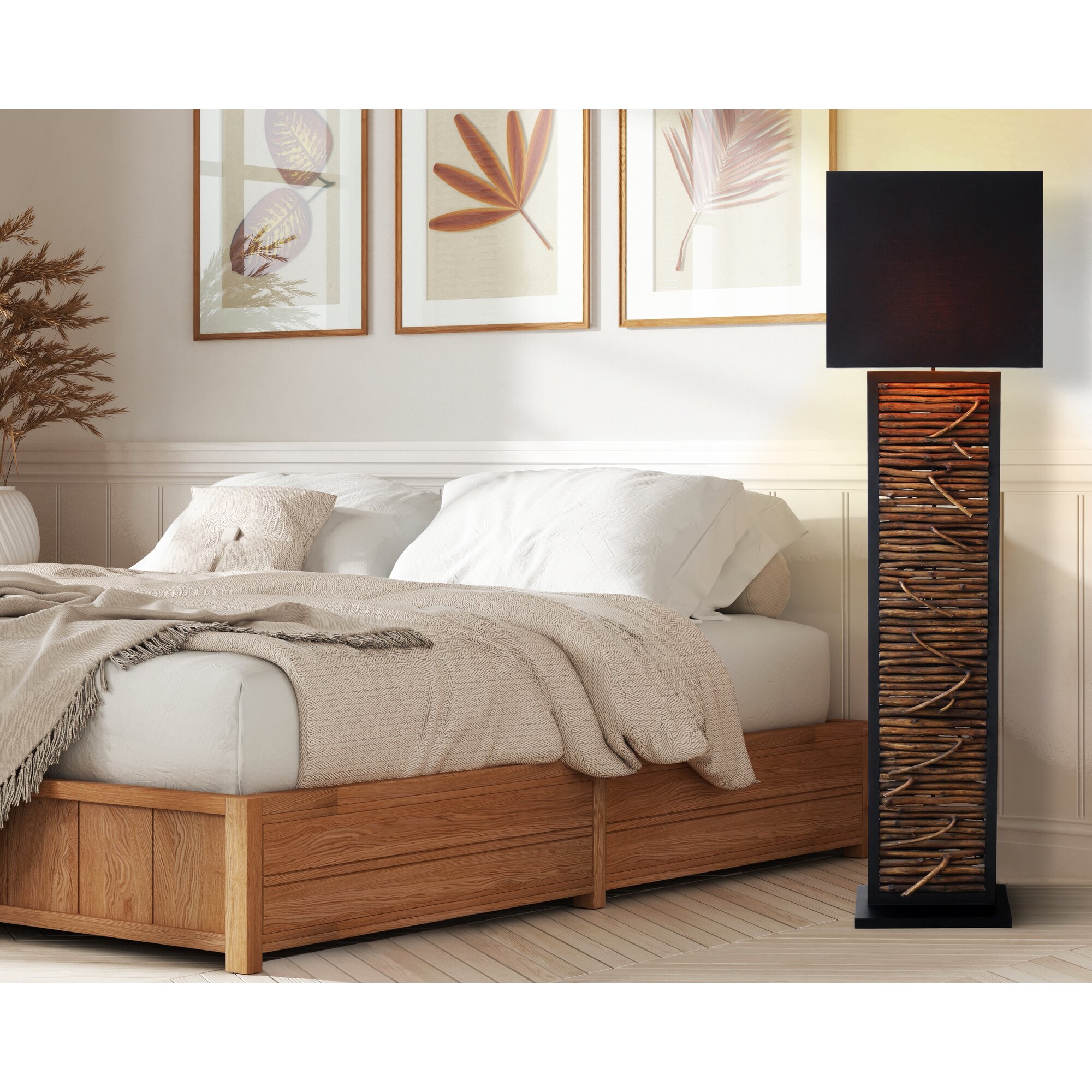 SalesFever »Bailee« Stehleuchte 33x149x33 cm