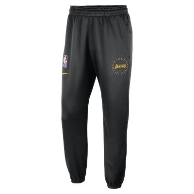Los Angeles Lakers Spotlight Men's Nike Dri-FIT NBA Trousers - Black - Polyester