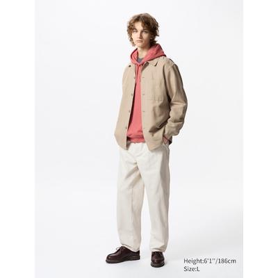 Uniqlo - Wide Tapered Jeans (longer) - Natural