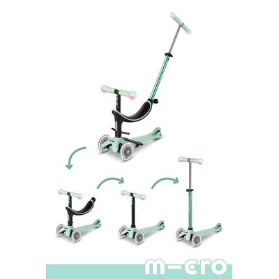 Micro Kickboard Micro Mini2Grow Magic LED Scooter - Pink