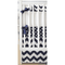 New Arrivals Zig Zag Navy 2 Piece Baby Crib Bedding Set