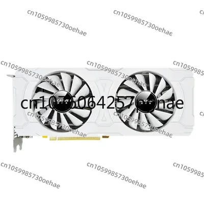 Rx5700xt 8g reinweiße unabhängige Grafikkarte E-Sports Player unknowns Schlachtfelder Grafikkarte Desktop-Computer-Design Image
