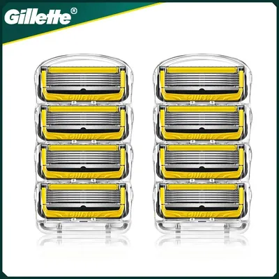 Gillette Fusion ProGlide Blades Manual Shaving Beard Razors Shaver Refills 5 Layers for Man's Face