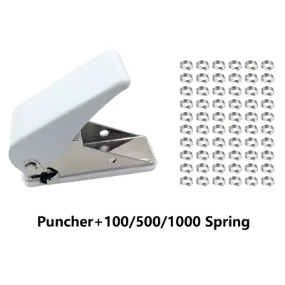 CyeeLife Dart Flüge Puncher/PET Flüge Punch + Metall Frühling O Ringe, Dart Zubehör kit Image