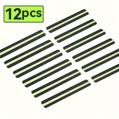 TEMU 12/24pcs Non-slip Strips, 2 Inches X 12 Inches Indoor And Outdoor Stair Non-slip Strips, Safe Non-slip And Image