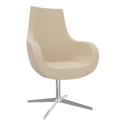 fm Büromöbel Sessel »Pirum« hohe Rückenlehne beige, 71x105.5x48 cm