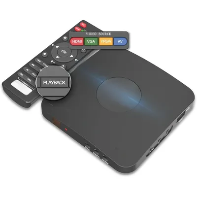 Box Pro, 1080p@60fps Video Recorder, DVR with HDMI Capture, Playback on TV. RCA/YPbPr/VGA to Digital