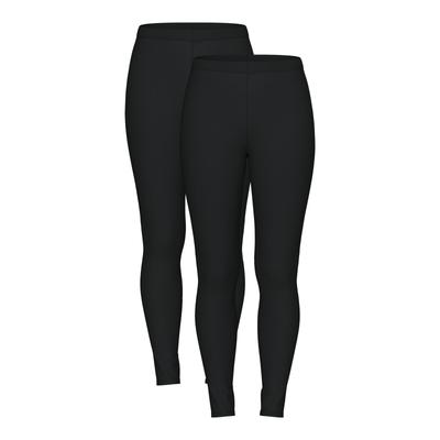 Leggings PIECES "PCAMELIA LEGGINGS 2-PACK NOOS BC", Damen, Gr. XL (42), N-Gr, schwarz pack:2 pack schwarz, schwarz, Jersey, Obermaterial: 95% Baumwolle, 5% Elasthan, unifarben, modisch, figurbetont, Hosen Image