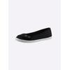 Ballerina CASUAL LOOKS, Damen, Gr. 39, schwarz, Textil, modisch, Schuhe
