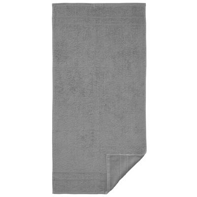 Handtuch WÄSCHEPUR Gr. 2, grau (steingrau), B:70cm L:140cm, 100% Baumwolle, Handtücher (Packung) Image