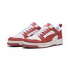 Sneaker PUMA "Rebound V6 Low Sneakers Erwachsene", Gr. 47, weiß (weiß rot fire), Obermaterial: Textil, Synthetik; Futter: Textil; Laufsohle: Gummi, Schuhe