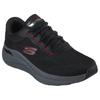 Sneaker SKECHERS "ARCH FIT 2.0", Herren, Gr. 46, schwarz (schwarz, rot), Textil, sportlich, Schuhe, Trainingsschuh, Schnürschuh mit komfortabler Innensohle