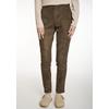 Schlupfhose HAILY’S "LG P TR Zo44e", Damen, Gr. XS (34), N-Gr, braun (chocolate), Web, Obermaterial: 92% Polyester, 8% Elasthan, unifarben, feminin, normal, Hosen, aus Wildlederimitat