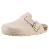 Hausschuh KIDSWORLD, Kinder, Gr. 34, rosa, Filz, casual, Schuhe, Clog, Pantoffel, Homeslipper mit verstellbarem Riemchen