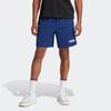 Shorts ADIDAS SPORTSWEAR "M LIN SJ SHO", Herren, Gr. L, N-Gr, blau (dunkelblau, weiß), Obermaterial: 74% Baumwolle, 26% Polyester, sportlich, Hosen