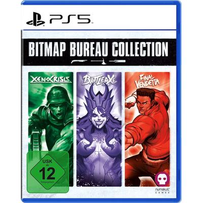 NUMSKULL GAMES Spielesoftware "Bitmap Bureau Collection (Xeno Crisis, Battle Axe, Final Vendetta)", weiß, neutral, PlayStation 5, Games