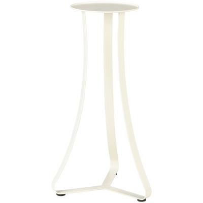 Blumenständer SCHEURICH "white matt 51/105", weiß, B:24cm H:51,4cm T:24cm Ø:24cm, Metall, Pflanzgefäße Image
