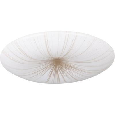 EGLO Deckenleuchte "NIEVES 1", weiß, Ø 31,00cm H: 6,00cm, Lampen, Ø 31 cm, Deckenleuchte, Flurlampe in weiß und gold, Schlafzimmerlampe Image