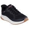 Slip-On Sneaker SKECHERS "BOBS SQUAD 4", Damen, Gr. 36, schwarz, Mesh, Synthetik, sportlich, Schuhe, Slipper, Freizeitschuh, Halbschuh mit Memory Foam, Topseller