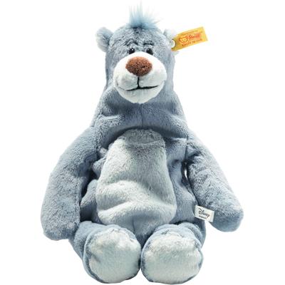 Kuscheltier STEIFF "Disney Originals, Balu, 31 cm", blau (graublau), Plüschfiguren, KinderH:31cm, Polyester, H:31cm