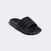 Badesandale ADIDAS SPORTSWEAR "SHOWER ADILETTE", Gr. 44,5, schwarz (core schwarz, core schwarz, core schwarz), Synthetik, sportlich, Schuhe