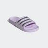 Badesandale ADIDAS SPORTSWEAR "AQUA ADILETTE", Gr. 42, lila (ice lavender, matte silber, matte silber), Synthetik, sportlich, Schuhe, Topseller