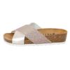 Pantolette LICO "Pantolette Bioline Prime", Gr. 39, rosa, Synthetik, Schuhe