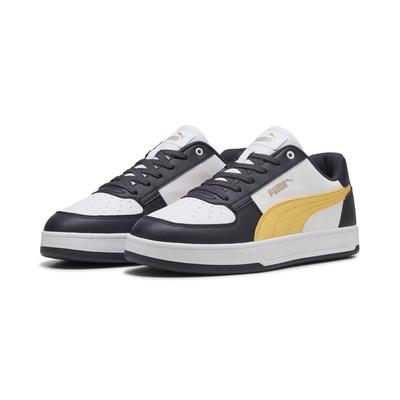 Sneaker PUMA "Caven 2.0 Sneakers Erwachsene", Gr. 37, blau (new navy sunny gelb weiß blau), Obermaterial: Synthetik, Textil; Futter: Textil; Innensohle: Textil; Laufsohle: Gummi, Schuhe Image