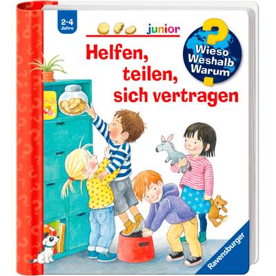 Buch RAVENSBURGER "Wieso? Weshalb? Warum? junior, Band 66: Helfen, teilen, sich vertragen", bunt, B:18,0cm H:19,7cm T:2,0cm, Bücher