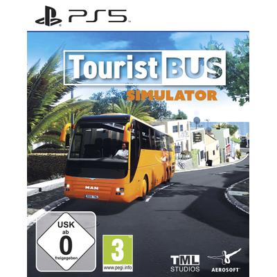 AEROSOFT Spielesoftware "Tourist Bus Simulator", weiß, neutral, PlayStation 5, Games