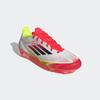 Fußballschuh ADIDAS PERFORMANCE "F50 PRO FG", Gr. 43, bunt (cloud weiß, core schwarz, solar gelb), Synthetik, Textil, sportlich, Schuhe