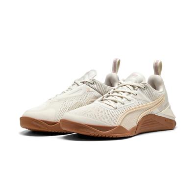 Trainingsschuh PUMA "FUSE 3.0 WNS", Gr. 40, warm weiß, alpine snow, rose mauve, gum, Textil, sportlich, Schuhe