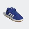 Klettschuh ADIDAS SPORTSWEAR "GRAND COURT 00S KIDS", Gr. 32, blau (semi lucid blau, sanftes weiß, gum10), Leder, Textil, sportlich, Schuhe, Design auf den Spuren des adidas Superstar
