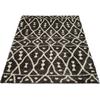 Teppich "MAROK", grau (dunkelgrau), B:80cm H:12mm L:150cm, Polyester, GALLERY M BRANDED BY MUSTERRING, Teppiche, moderner Kurzflor, grafisches Dessin, Wohnzimmer